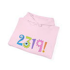 Colorful Monster Numbers 2319 Hoodie | Movie Quote