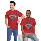 America Patriotic T‑Shirt – "America Celebrating 250 Years" Eagle Emblem