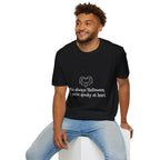 Halloween Bat Heart T-Shirt — "It's Always Halloween If You're Spooky at Heart"