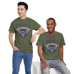 America Patriotic T‑Shirt – "America Celebrating 250 Years" Eagle Emblem