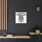 Viking Mode Skull Helmet Matte Canvas