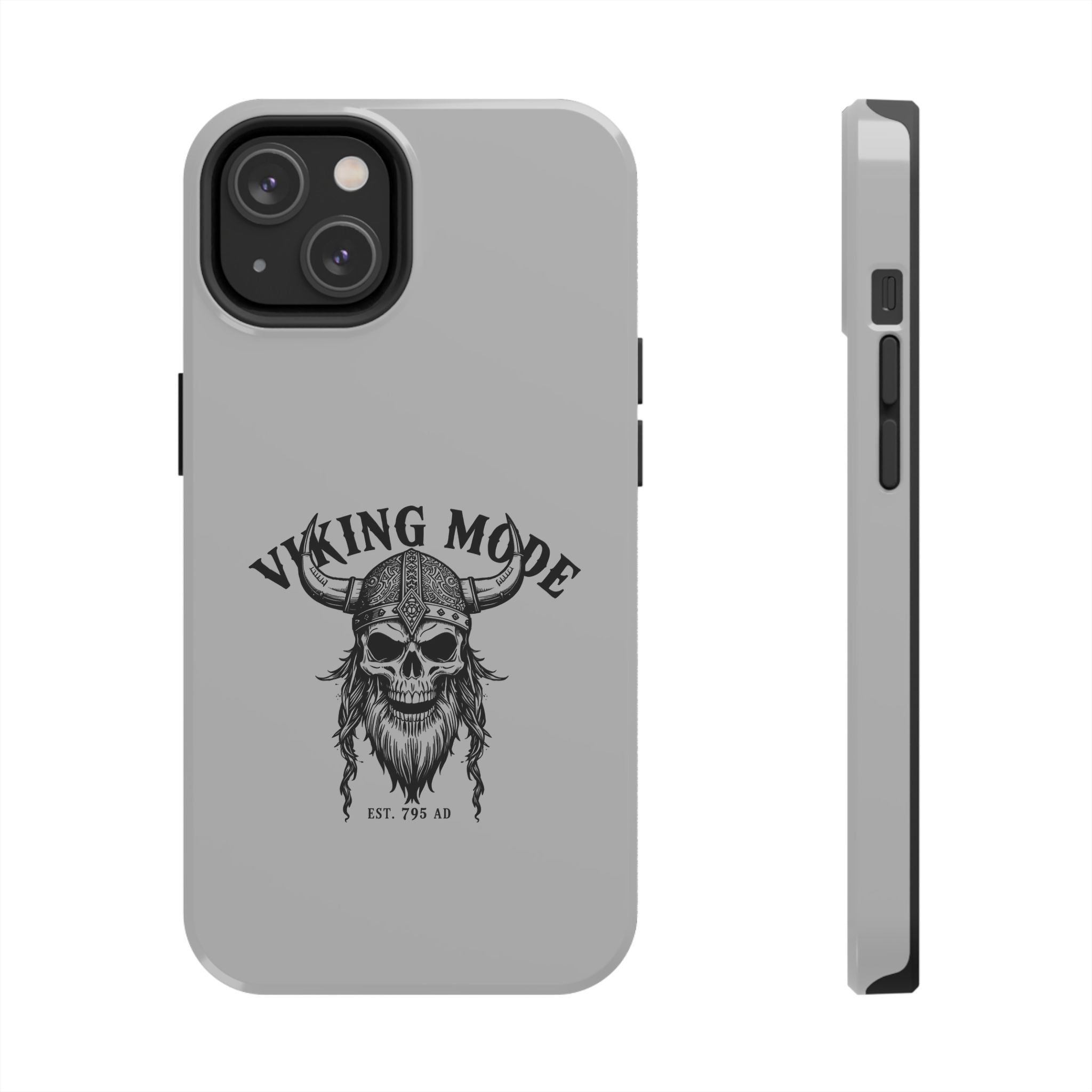 Viking Mode Skull Helmet phone case | Nordic warrior, est. 795 AD