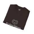 Halloween Bat Heart T-Shirt — "It's Always Halloween If You're Spooky at Heart"