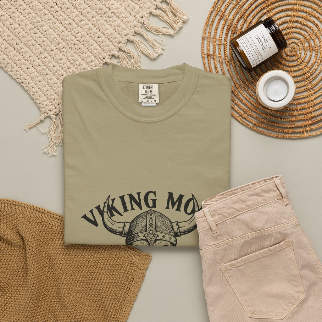Viking Mode Skull Viking T-shirt | Norse Helmet Skull Graphic Tee
