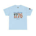 1776 American Flag Tee — "Home of the Free, Because of the Brave" Patriotic T-Shirt