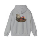 Mushroom Skull Hoodie — Gothic Mushroom Graveyard RIP Pullover