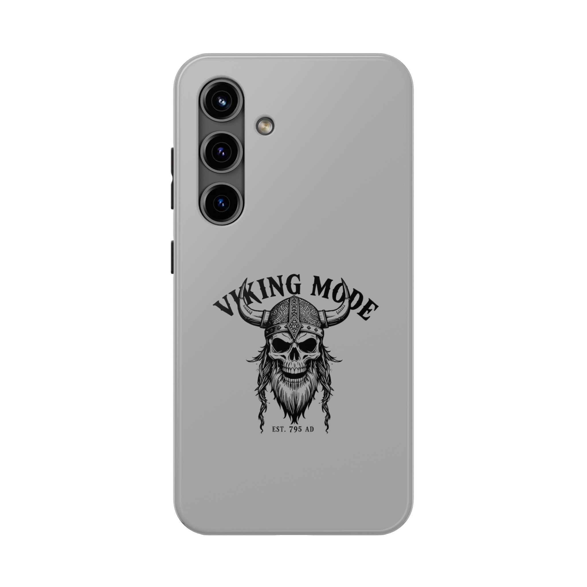 Viking Mode Skull Helmet phone case | Nordic warrior, est. 795 AD