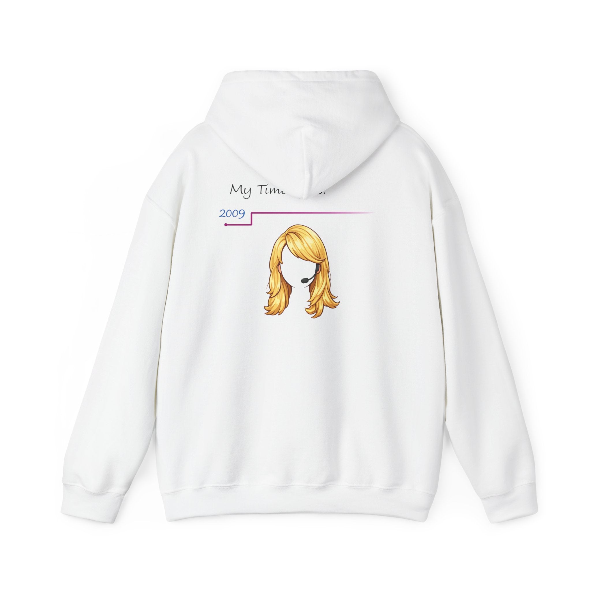 Timeline Hair Illustration Hooded Sweatshirt | Mandela Effect | Britney