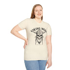 Viking Mode T-Shirt — Skull Horned Helmet Graphic