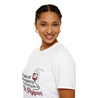 Dr Pepper T-Shirt — "In Case of Emergency My Blood Type Is Dr. Pepper" Funny Soda Tee
