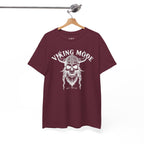 Viking Mode Skull Viking T-shirt | Norse Helmet Skull Graphic Tee