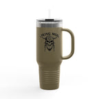 Viking Mode Skull helmet travel mug | 40oz insulated travel mug