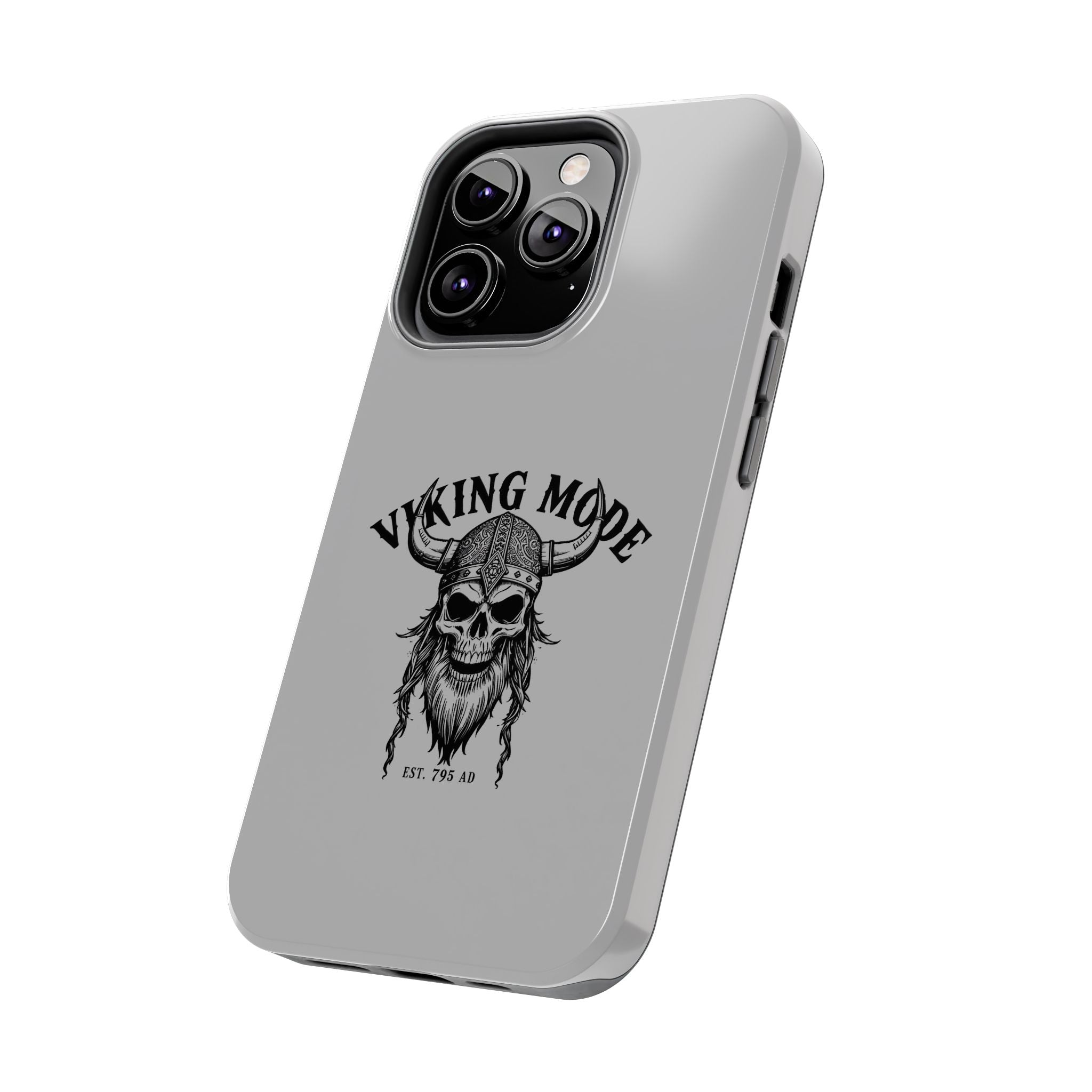 Viking Mode Skull Helmet phone case | Nordic warrior, est. 795 AD