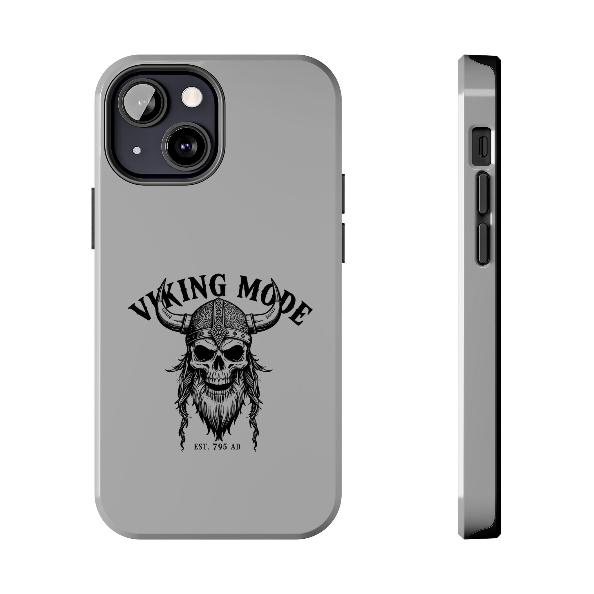 Viking Mode Skull Helmet phone case | Nordic warrior, est. 795 AD