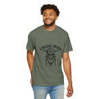 Viking Mode Skull Viking T-shirt | Norse Helmet Skull Graphic Tee