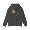 Mushroom Skull Hoodie — Gothic Mushroom Graveyard RIP Pullover
