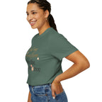 T-Shirt — “I Get My Popcorn From The Apricot Tree” Script Graphic Tee | Hymns | LDS |
