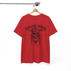 Viking Mode Skull Viking T-shirt | Norse Helmet Skull Graphic Tee