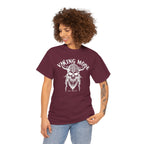 Viking Mode Skull Viking T-shirt | Norse Helmet Skull Graphic Tee