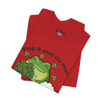 Stop & Smell the Hops Frog T-Shirt | Beer Brewing Graphic Tee