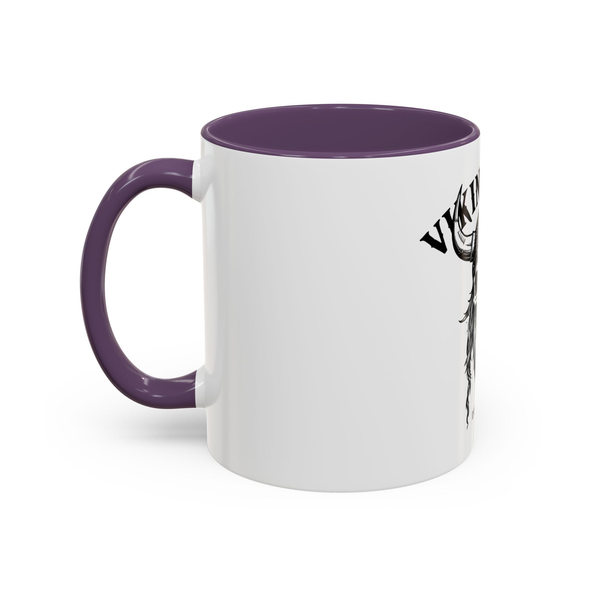 Viking Mode Skull Viking Mug | Accent Coffee Mug 11oz 15oz