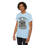 T-Shirt — "E-4 Mafia" Graphic Tee: "When You Want It Done, But You Don’t Care How" Vintage-Style Food Humor