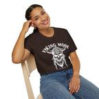 Viking Mode T-Shirt — Skull Horned Helmet Graphic