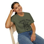 Viking Mode T-Shirt — Skull Horned Helmet Graphic