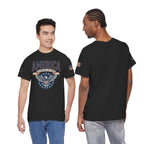 America Patriotic T‑Shirt – "America Celebrating 250 Years" Eagle Emblem