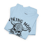Viking Mode Skull Viking T-shirt | Norse Helmet Skull Graphic Tee