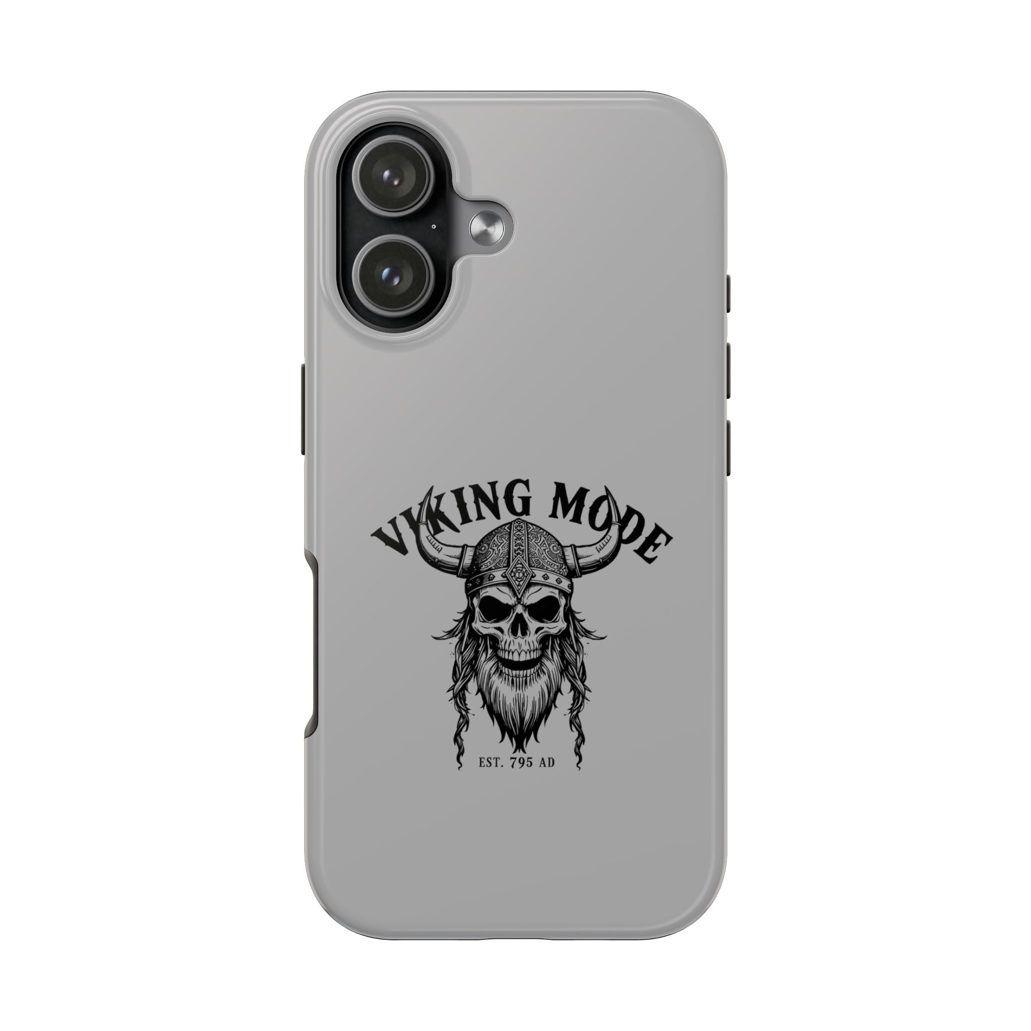 Viking Mode Skull Helmet phone case | Nordic warrior, est. 795 AD