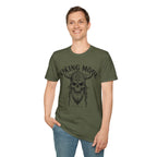 Viking Mode T-Shirt — Skull Horned Helmet Graphic