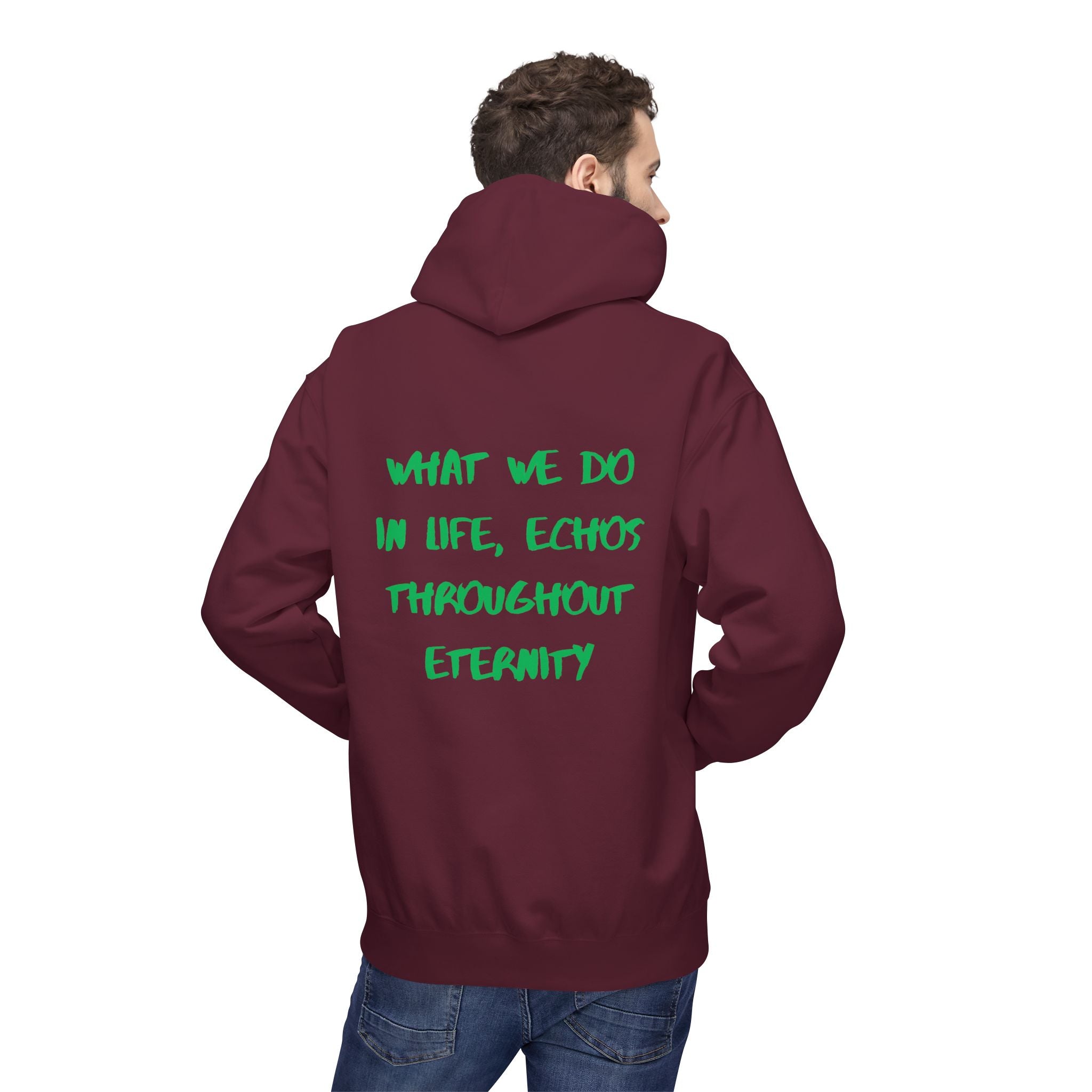 What We Do in Life Echoes Throughout Eternity Hoodie | Gladiator | Movie Quotes