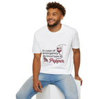 Dr Pepper T-Shirt — "In Case of Emergency My Blood Type Is Dr. Pepper" Funny Soda Tee