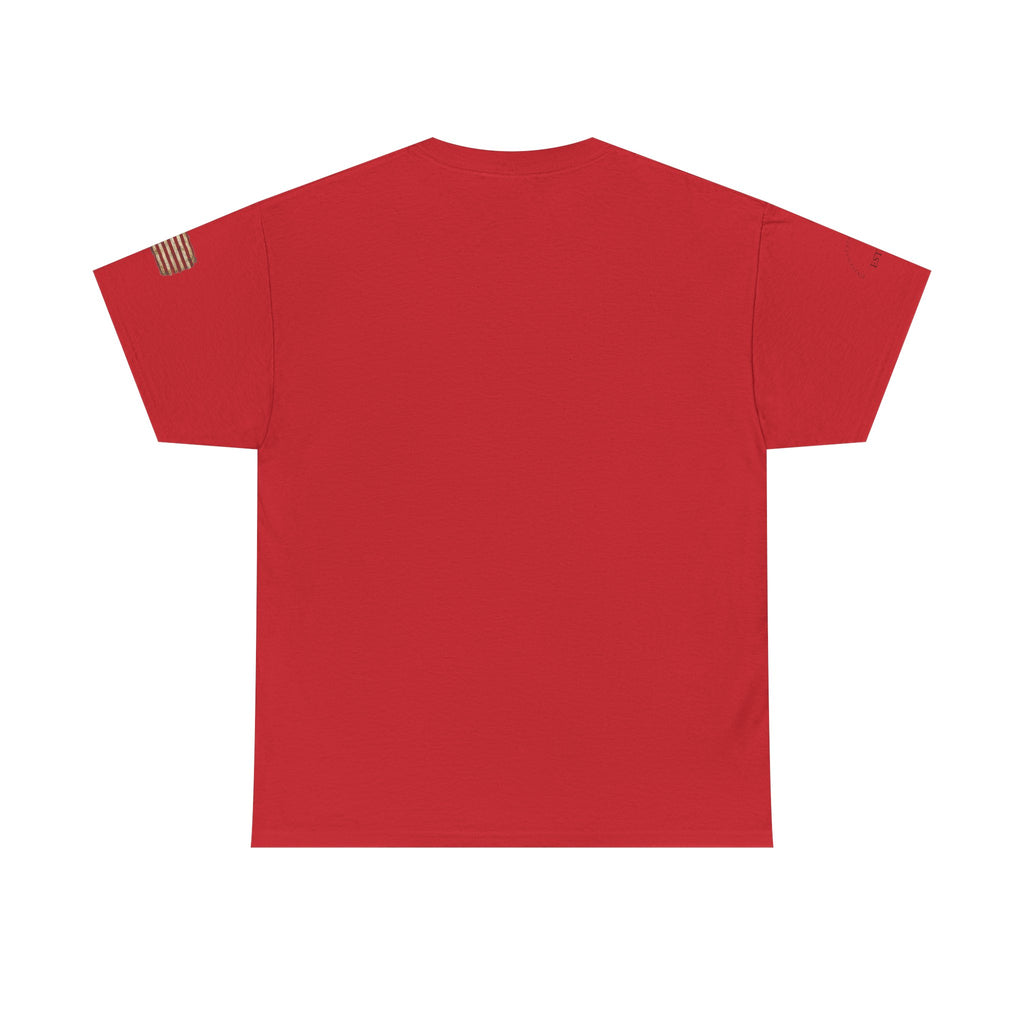 1776 American Flag Tee — "Home of the Free, Because of the Brave" Patriotic T-Shirt
