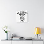 Viking Mode Skull Helmet Matte Canvas