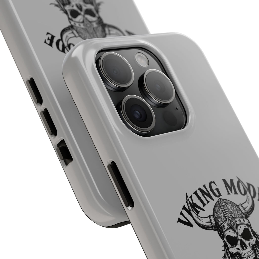 Viking Mode Skull Helmet phone case | Nordic warrior, est. 795 AD