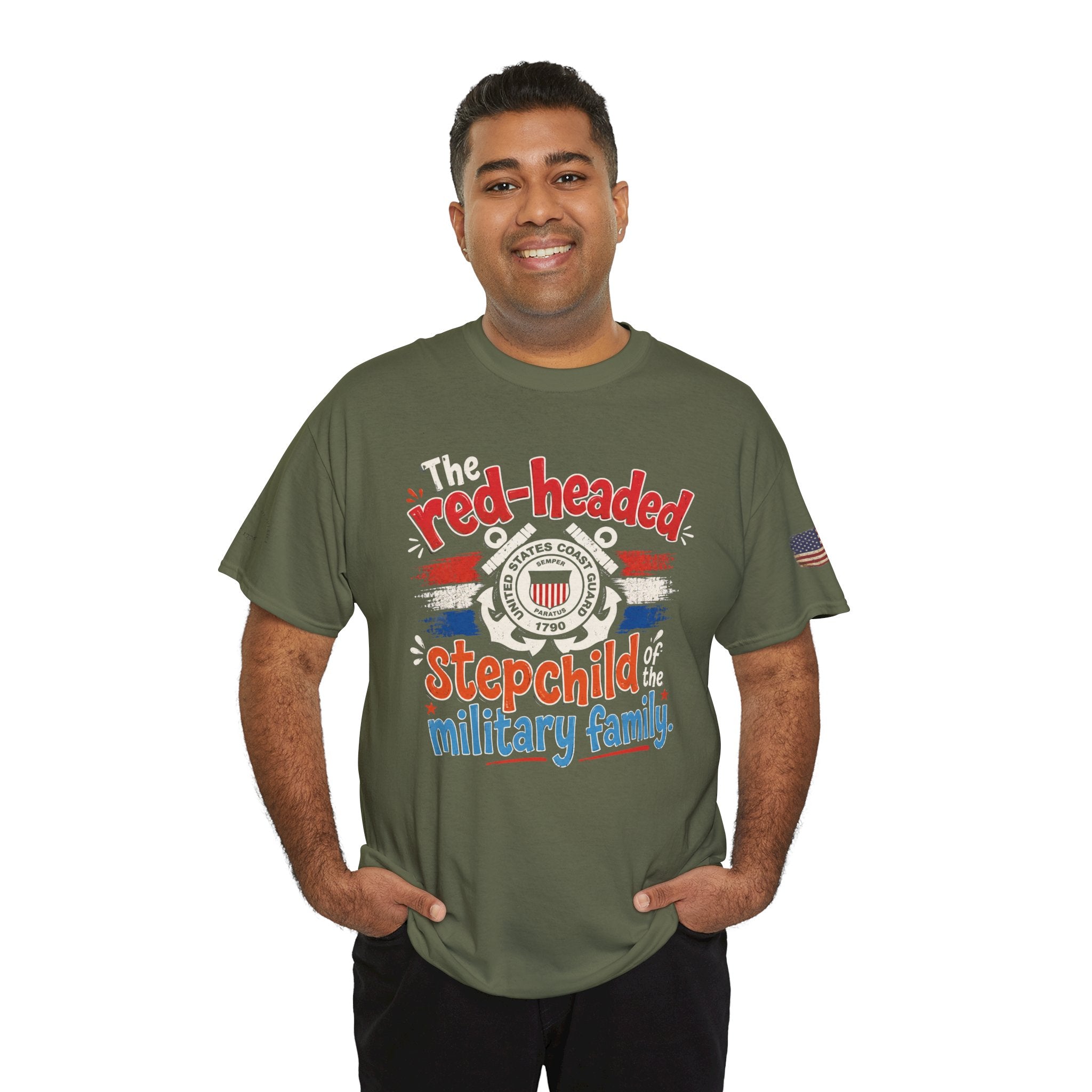 United States Coast Guard: The Red-Headed Stepchild of the Military Family T-Shirt