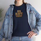 US Navy 'Shore Leave Today, Safety Brief Tomorrow' Graphic Tee