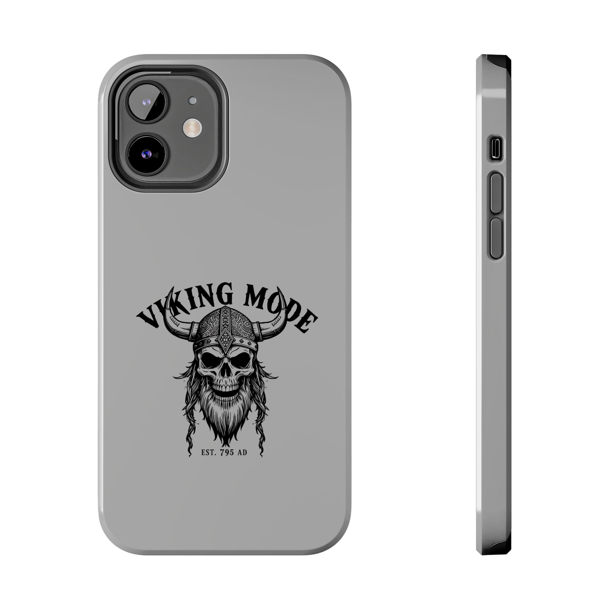Viking Mode Skull Helmet phone case | Nordic warrior, est. 795 AD