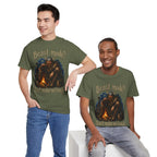 Viking Campfire T-Shirt — "Beast mode? Don’t make me laugh" Graphic Tee