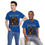 Viking Campfire T-Shirt — "Beast mode? Don’t make me laugh" Graphic Tee