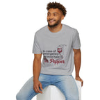 Dr Pepper T-Shirt — "In Case of Emergency My Blood Type Is Dr. Pepper" Funny Soda Tee