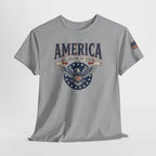 America Patriotic T‑Shirt – "America Celebrating 250 Years" Eagle Emblem