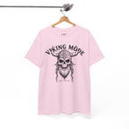 Viking Mode Skull Viking T-shirt | Norse Helmet Skull Graphic Tee