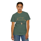 T-Shirt — “I Get My Popcorn From The Apricot Tree” Script Graphic Tee | Hymns | LDS |