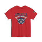 America Patriotic T‑Shirt – "America Celebrating 250 Years" Eagle Emblem