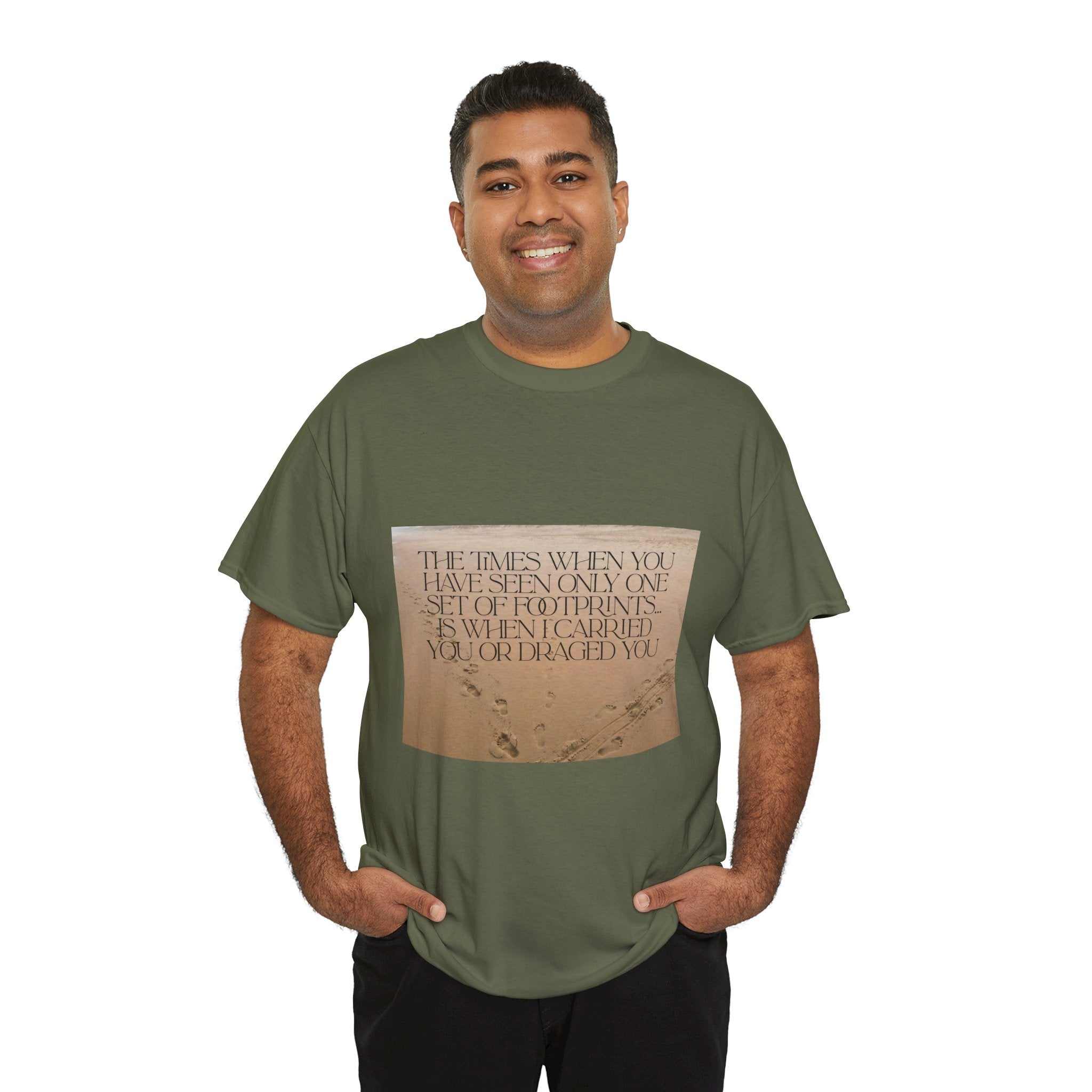 Foot Prints in the Sand | Faith with a Twist