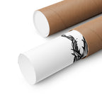 Viking Mode Skull Poster | Matte Vertical Poster