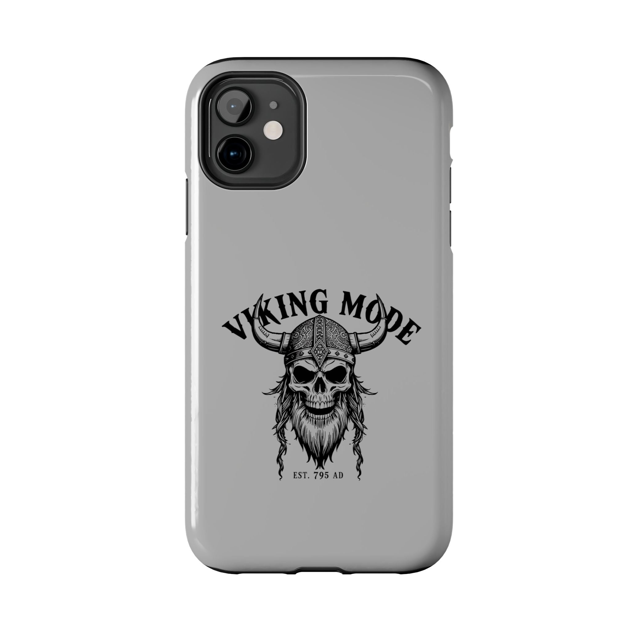 Viking Mode Skull Helmet phone case | Nordic warrior, est. 795 AD